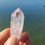 Thumbnail: Quartzo Brandberg Goboboseb c\ Fantasma de Ametista c\ Analcite