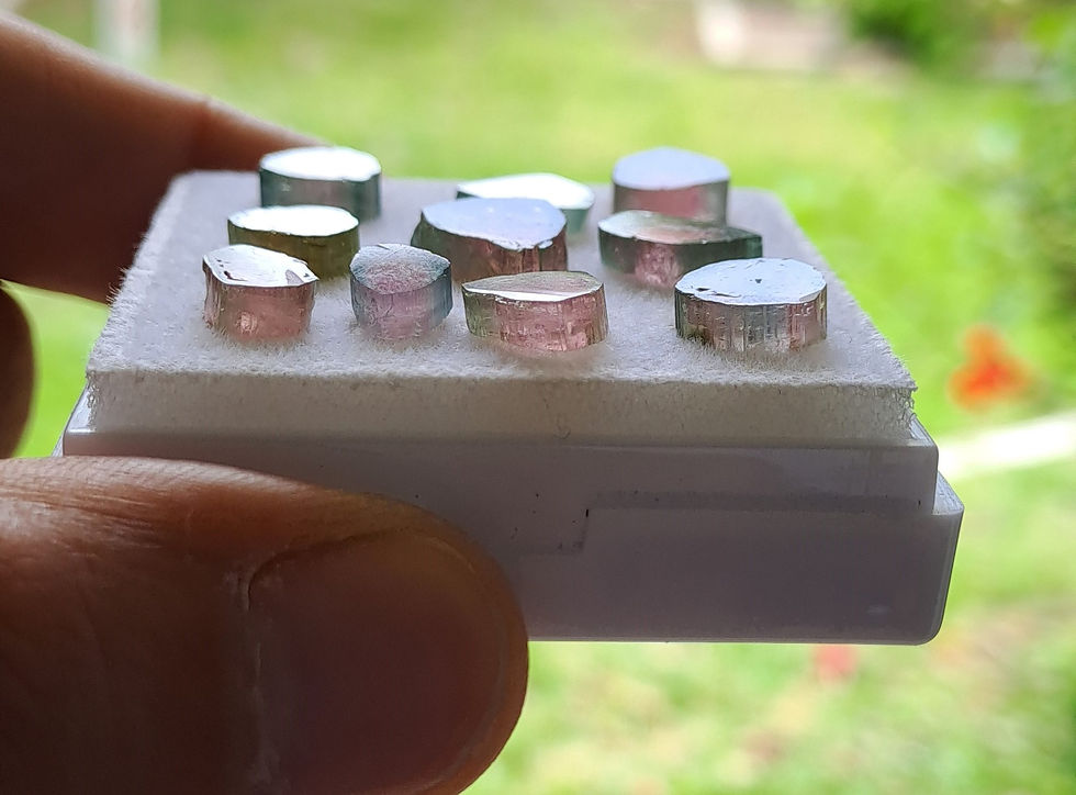 Thumbnail: Watermelon Tourmaline Slices