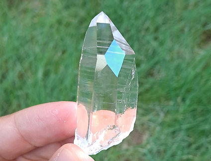 Optical Lemurian Diamond Quartz