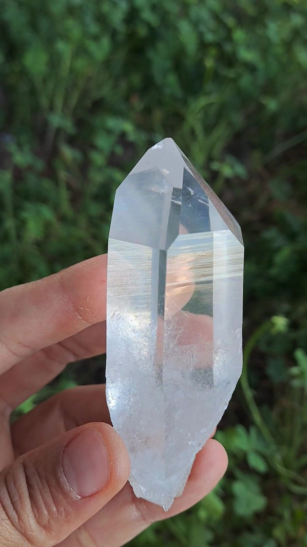 Miniatura: Quartzo Himalaias Record Keeper c\ Fantasmas e Auto Curado