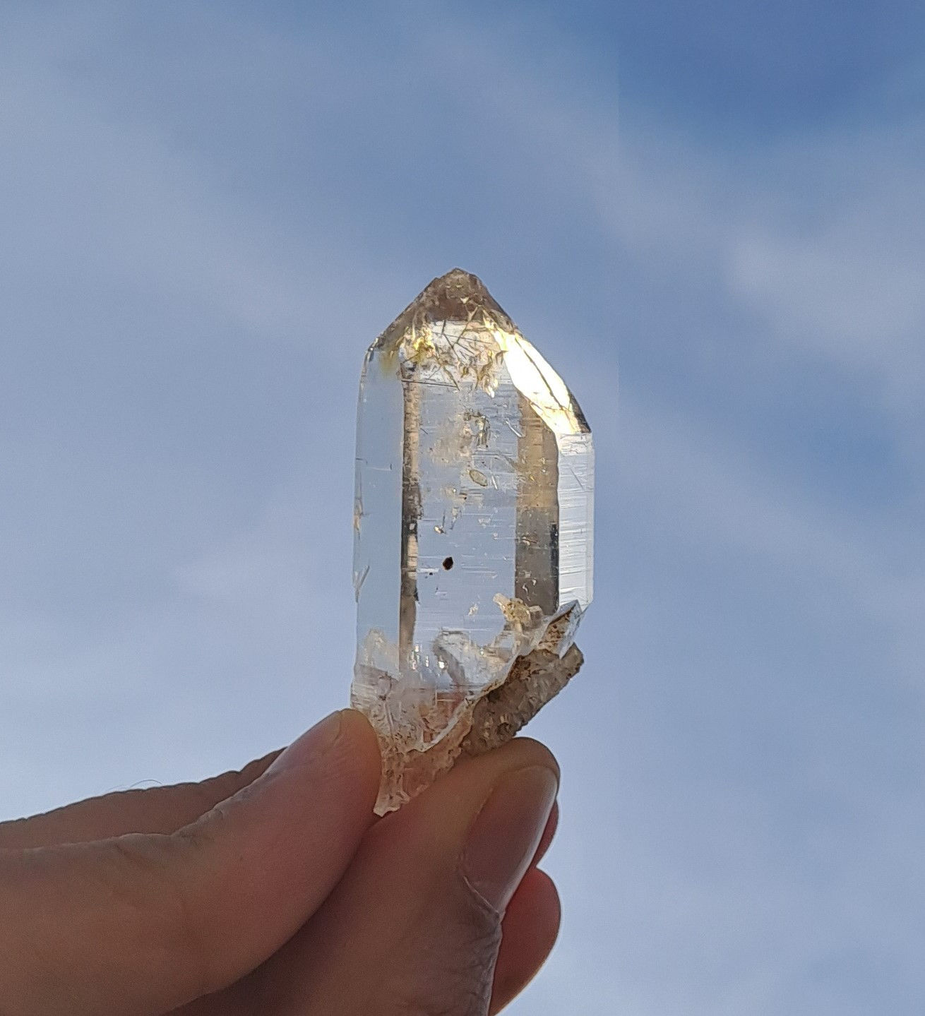 Quartzo Óptico Hashupi Rutilado