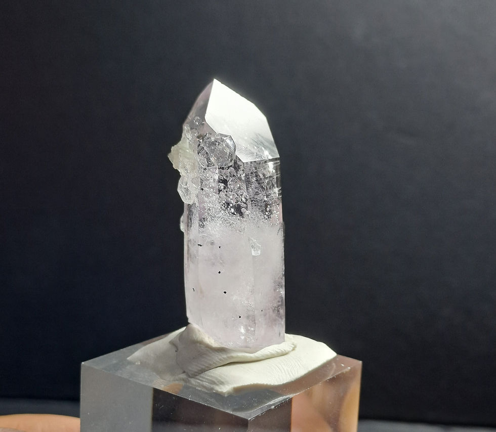 Ametista c\ Analcite Streep Mine