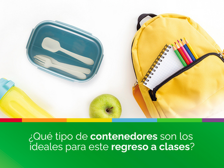 Contenedores de alimentos para el regreso a clases