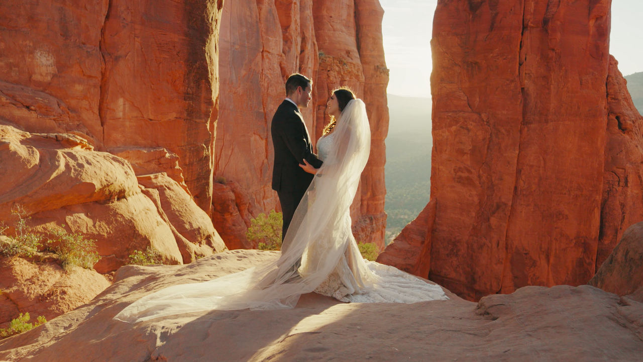 Maria and Danny · Sedona Golf Resort + Cathedral Rock
