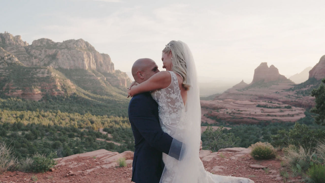 Katie and Joe · Sedona Red Rocks · Merry-Go-Round Rock Area
