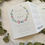 Thumbnail: Daisy Cornflower Folded Wedding Invitations - White