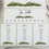 Thumbnail: Mountain & Forest - Table Plan Cards - White
