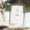 Thumbnail: Scattered Autumn Table Number / Name Sign