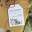 Thumbnail: Personalised Christmas Gift Tags (x10) - Christmas Flower