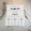 Thumbnail: Peach & Navy Individual Table Plan Cards - White