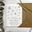 Thumbnail: Seed Paper Wedding Save The Dates - Snowflake