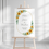 Thumbnail: Sunflower and Gypsophila - Portrait Wedding Welcome Sign