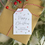 Thumbnail: Personalised Christmas Gift Tags (x10) - Scattered Christmas