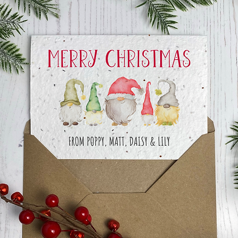 Seed paper christmas cards clearance