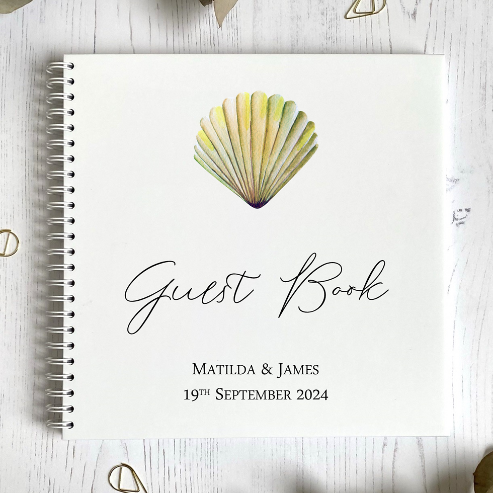 Thumbnail: Guest Book - Seashell