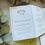 Thumbnail: Gypsophila Outline Folded Wedding Invitations - White