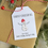 Thumbnail: Personalised Snowman Gift Tags (X10)