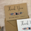 Thumbnail: Wedding Thank you Cards (x10) - Peach & Navy
