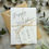 Thumbnail: Minimalist Folded Wedding Invitations - White