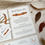Thumbnail: Autumn Orange Wedding Invitations - White