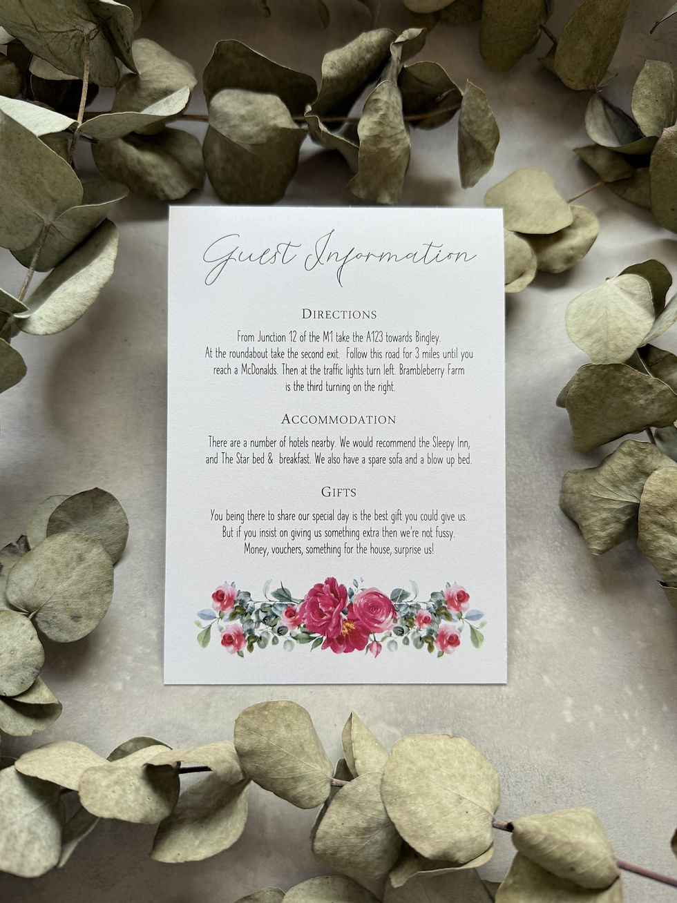 Thumbnail: Pink Peony Wedding Invitations - White