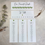 Thumbnail: Palm Tree Individual Table Plan Cards - White