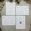 Thumbnail: Scattered Christmas Folded Wedding Invitations - White