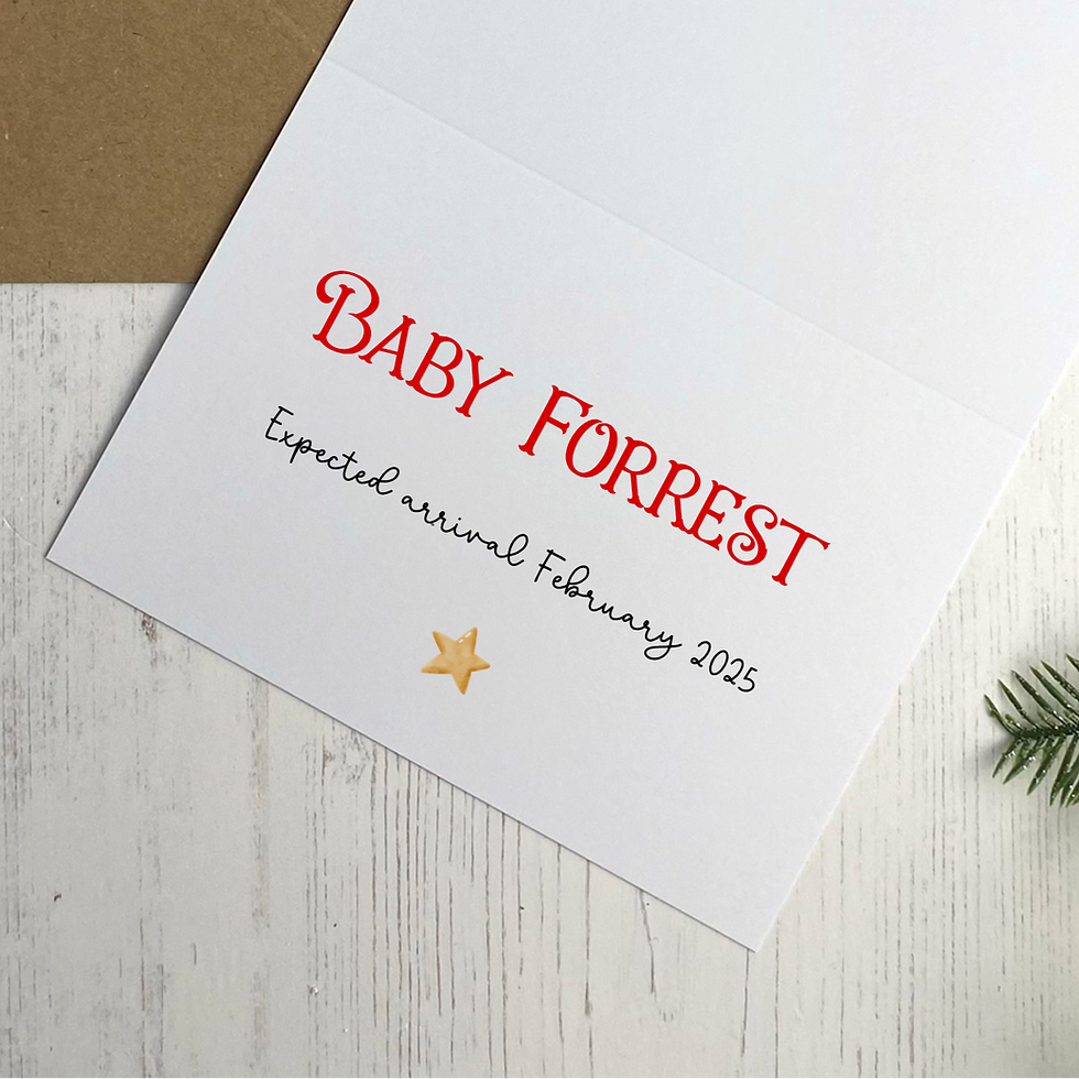 Thumbnail: Christmas Pregnancy Announcement - Santa