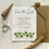 Thumbnail: Seed Paper Wedding Save The Dates - Palm Tree