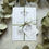 Thumbnail: Gypsophila Outline Folded Wedding Invitations - White
