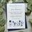 Thumbnail: Dark Blue Meadow Wedding Invitations - White