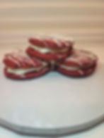 Red Velvet Sandwich Cookie