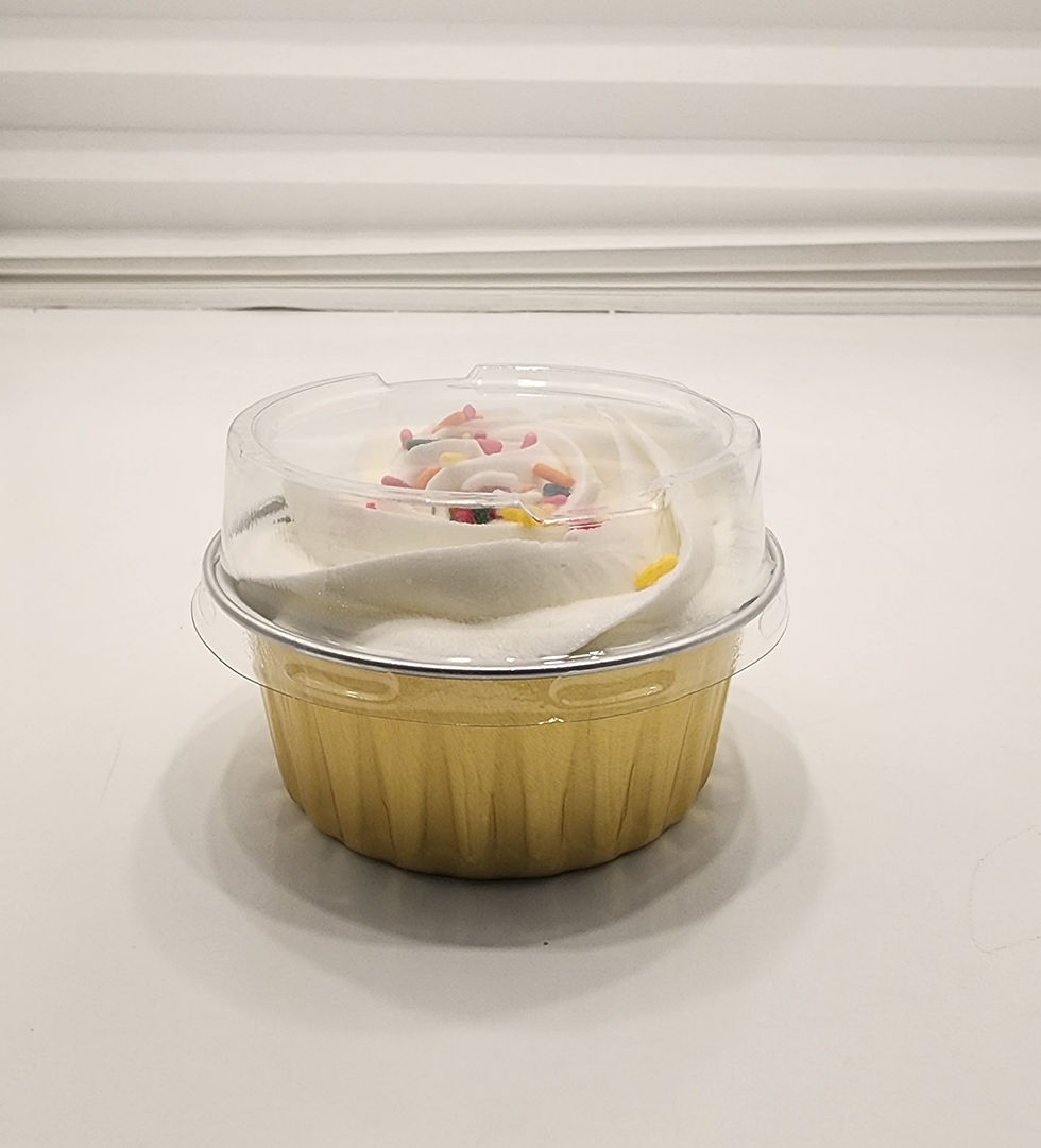 Thumbnail: Birthday cake cupcake / cake cup sold at Cindyrella Cakes bakery in Lithia Springs