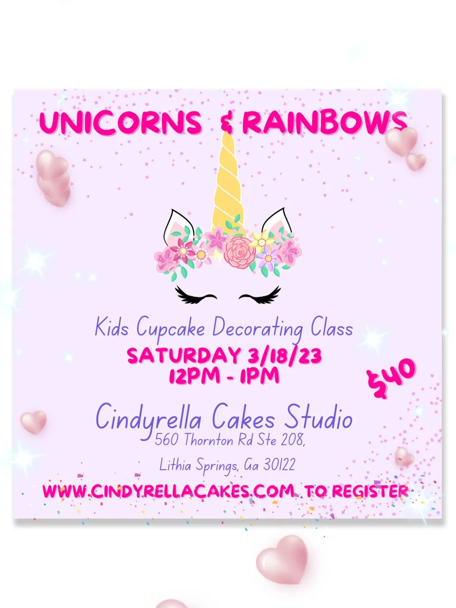 Kids Cupcakes Decorating Class