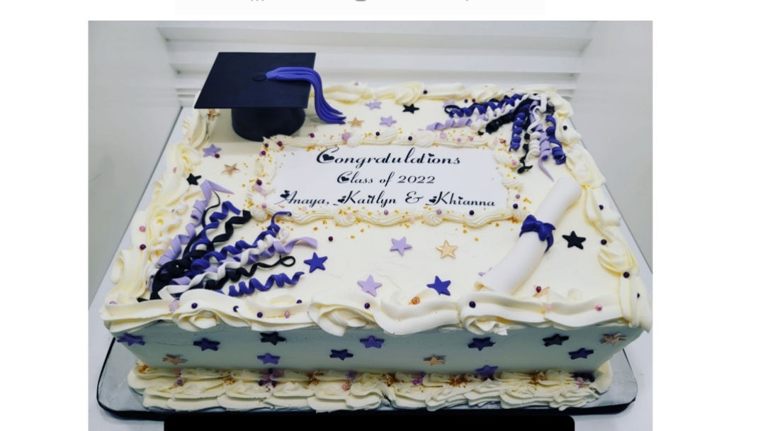 Graduation Sheet Cake 