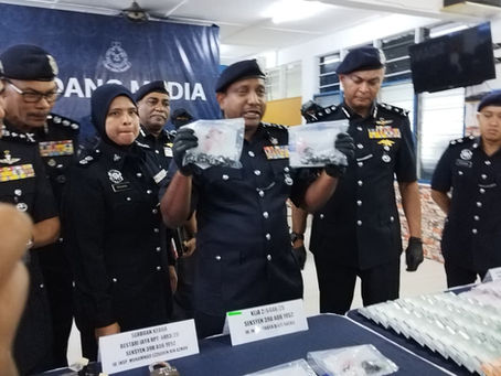 Warga asing kantoi seludup dadah dalam seluar dalam