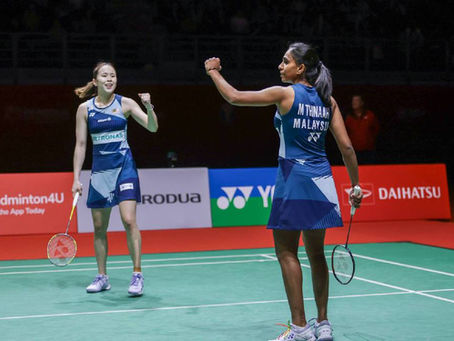 Ratu bergu negara Pearly-Thinaah juarai Badminton Terbuka Artik 2025