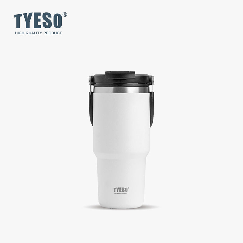 Thumbnail: TYESO® 8827 750ML Vacuum Tumbler With Handle Hot Cold Water Bottle