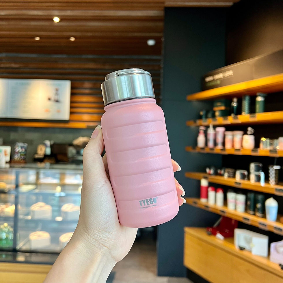 Thumbnail: TYESO® 8833 360ML Vacuum Insulated Tumbler With Handle Stainless Steel