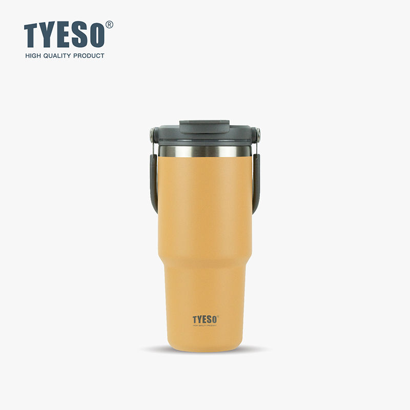 Thumbnail: TYESO® 8827 750ML Vacuum Tumbler With Handle Hot Cold Water Bottle