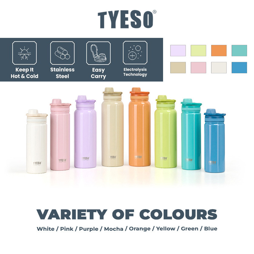 TYESO 8709C Sports 750ML Double Stainless Steel Tumbler