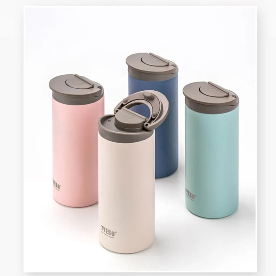 Thumbnail: TYESO® 8841 500ML New 304 Stainless Steel Flask Sports Water Bottle