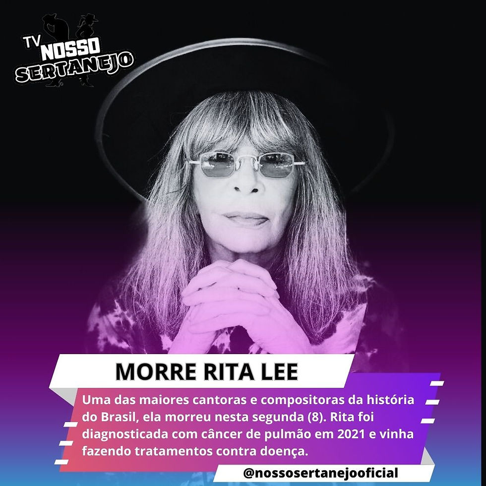 Morre Rita Lee