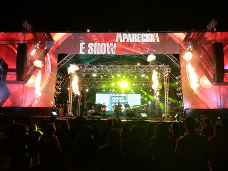 Aparecida é Show 2026 começa no dia 6 com grandes atrações nacionais