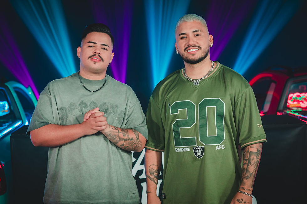 Rafa & Junior levam mistura de ritmos para a gravação do primeiroDVD da carreira
