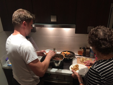 Cooking Coq Au Vin!