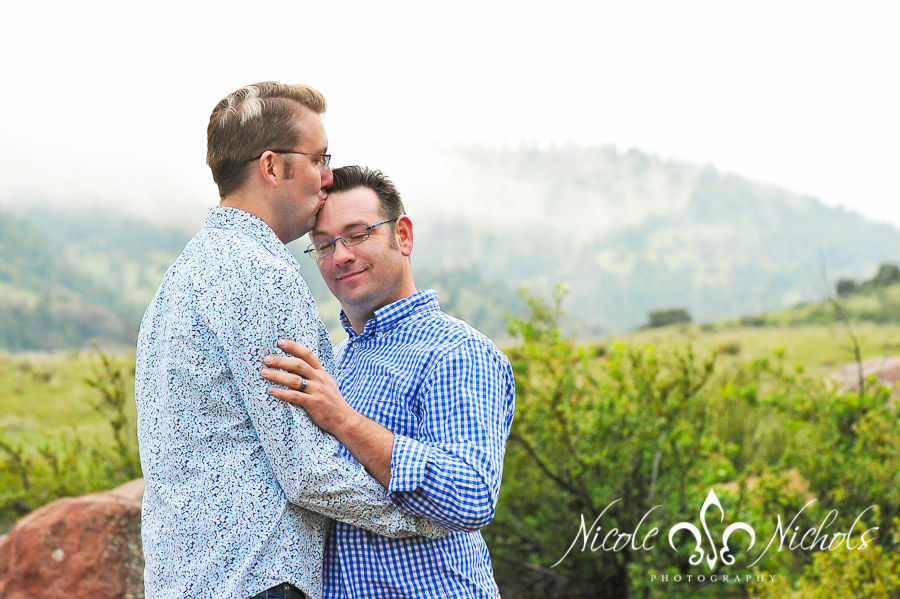 gay engagement pictures in Colorado by Denver glbt photographer