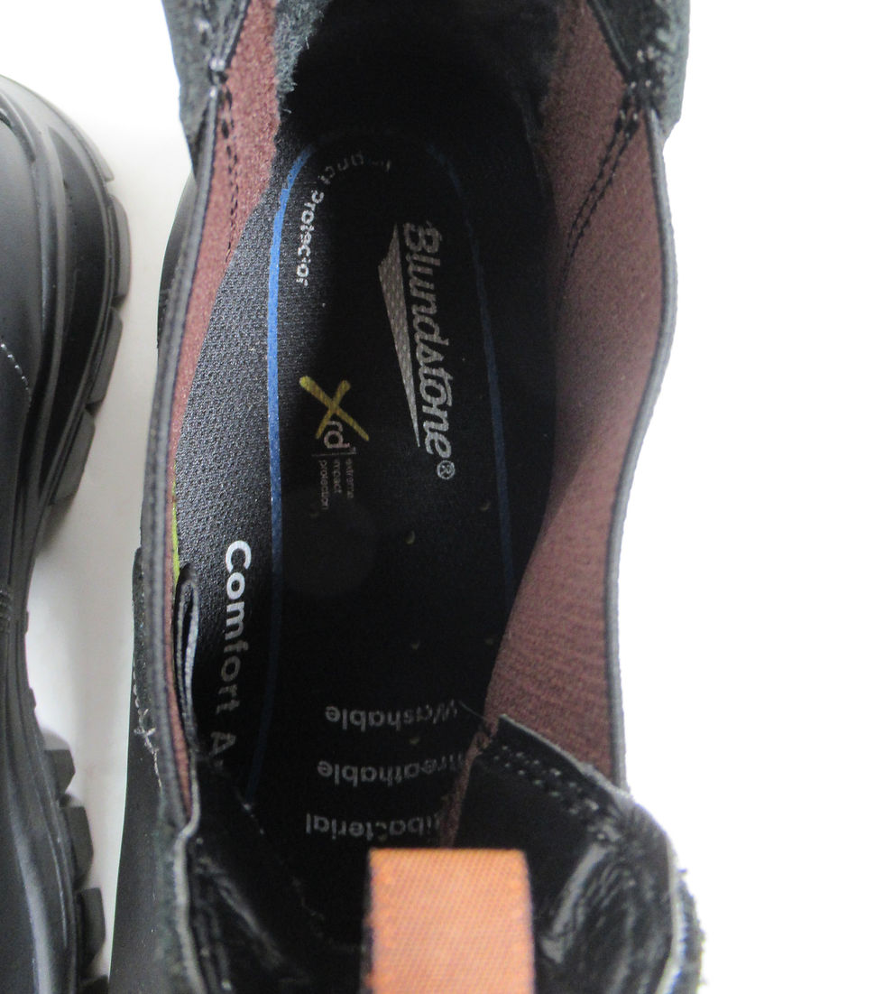 Thumbnail: Blundstone Men's #990 Extreme Series Work Boots Black 12 US M / 11 AU/UK / 46 EU