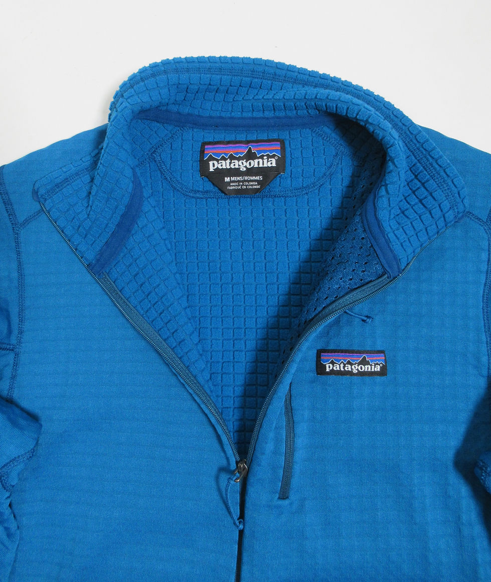 Thumbnail: Patagonia Men's R1® Pullover Balkan Blue BALB 40110SP19 Size M