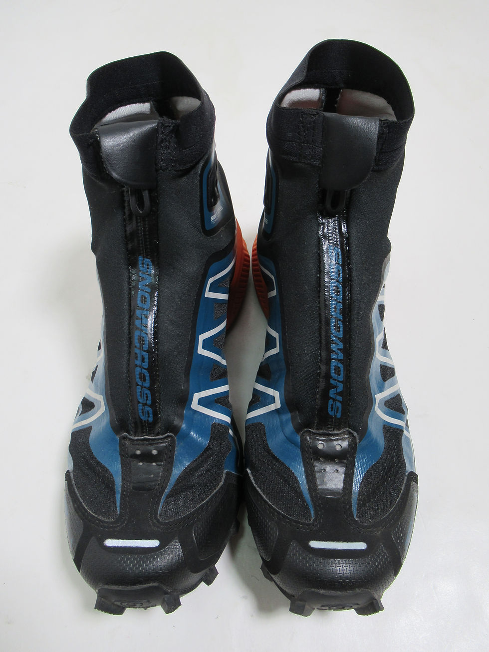 Thumbnail: Salomon Unisex Snowcross Advanced Hi Sneakers Black Blue 415753 Size 9USM/10USW